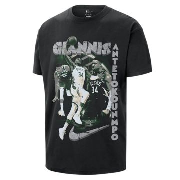NBA GIANNIS ANTETOKOUNMPO T-SHIRT 'BLACK'