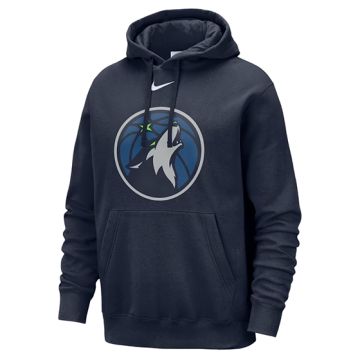NBA MINNESOTA TIMBERWOLVES CLUB PULLOVER HOODIE 'COLLEGE NAVY'