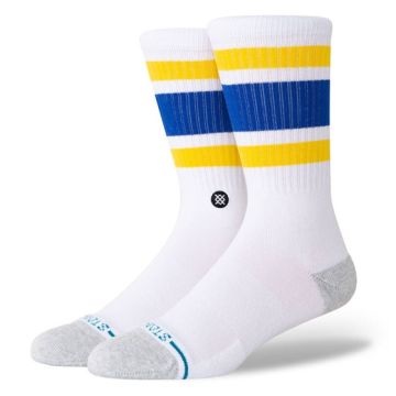 NBA 2024 GOLDEN STATE WARRIORS TUBE CREW SOCKS 'WHITE'